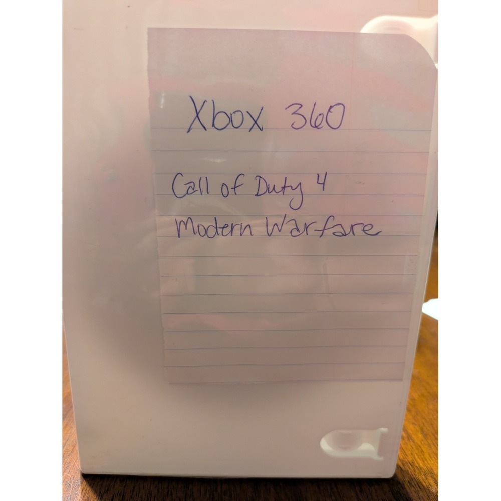 Xbox 360 Game - Call Of Duty 4 Modern Warfare (Game Of The Year Edition) - Picture 2 of 2